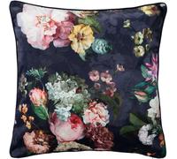 Essenza Coussin décoratif Fleur Couleur Nightblue Taille 50x50