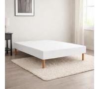 ESSENZIA Sommier Tradition Graphic 19cm Blanc 110x200 Lattes