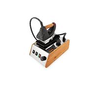 EsseVenti25 Fer à repasser avec chaudière séparée art. 105 - Coque en acier inoxydable et bois