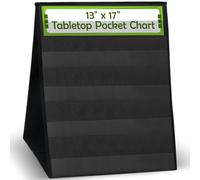 Essex Wares Petit tableau de poche double face pour une utilisation individuelle ou en petit groupe dans une salle de classe ou à la maison Compatible avec les bandes de phrases et cartes standard de