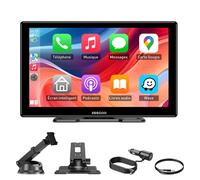 ESSGOO Écran sans fil CarPlay & Android Auto, HD 9 pouces, plug-and-play