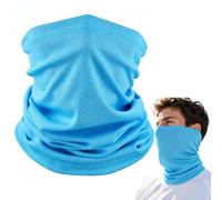 Esshogo 1 Pièces Cache-Cou, Cache Cou Été en Soie Glace Cool Tour | Tour de Cou Respirant Anti-UV Séchage Rapide, Bandana Multifonction pour Moto, Cyclisme, Homme et Femme
