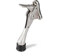 Essible Arrêt de Porte avec Commande au Pied, Acier Inoxydable Support de Porte Convient à l'intérieur et l'extérieur Door Stopper pour Portes Légères et Lourdes - 13 x 4 cm