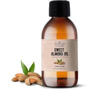 Essican Purelife Huile D'Amande Douce Pressée À Froid 250ml Visage | Végétale Hydratante pour Peau, Cheveux, Pressée À Froid, Soin Ongles, Massage Corporel, Support Huiles Essentielles