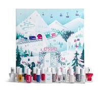 Essie - Calendrier de l'Avent 2022 - Coffret 24 Surprises Vernis & Soins des Ongles - 9x Grands Formats, 10x Minis, 5x Mini Soins Manucure