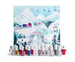 Essie - Calendrier de l'Avent 2022 - Coffret 24 Surprises Vernis & Soins des Ongles - 9x Grands Formats, 10x Minis, 5x Mini Soins Manucure