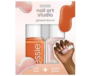 Essie nail art studio Vernis à ongles Glazed Donut (vernis à ongles 824 violets frilly, effets spéciaux, vernis à ongles 17 gilded galaxy)