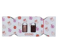 Essie Xmas Cracker 2pc Mini Gift Set - Bordeaux-Penny Talk