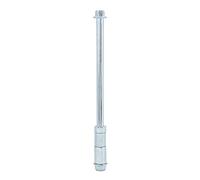 Essieu Arrière Avant Arrière de 245 Mm avec 3 Entretoises, Moyeu de Roue D'essieu Avant Arrière en Acier pour Essieu Avant en Acier pour Pit Pro Trail Dirt Bike