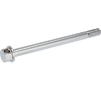 Essieu arrière (avec trou de montage) 150mm, chromé - pour Simson S50, S51, S53, S70, S83, KR51 Schwalbe, SR4, SR50, SR80