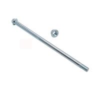 Essieu arrière de 12 mm - Écrou de 255 mm pour moto tout-terrain 50 cc, 110 cc, 125 cc