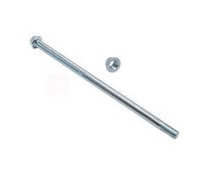 Essieu arrière de 12 mm - Écrou de 255 mm pour moto tout-terrain 50 cc, 110 cc, 125 cc