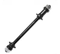 Essieu arrière robuste de 180 mm pour moyeux coniques en acier 45# | Tige arrière solide de 180 mm, filetage 3/8 x 26T, alésage intérieur de 5 mm, design robuste, résistant à la rouille