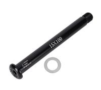 Essieu de fourche avant pour VTT RockShox, tube d’axe traversant en alliage d’aluminium noir à renfort, pièce de rechange légère pour Sid, Reba, Pike, Revelation RS - 1 modèle (RenardQR15x100MM)