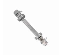 Essieu de Moyeu de Roue de Bicyclette, Outil de Réparation de Vélo à Levier d'arbre Solide, Matériau Métallique d'Essieu de Moyeu de Roue Avant Arrière pour Atelier de Réparation d'usine, (Essieu