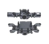 Essieu de Portail RC Compatible Avec HBToys ZP1001 ZP1002 ZP1003 ZP1004 1/10 RC Car 2 Pièces Mise À Niveau Du Boîtier De Pont D'essieu Avant Et Arrière Pièces De Rechange Accessoires(Black,Front and R