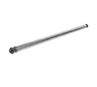 Essieu de Poubelle en Fer Argenté pour Conteneur, Installation Facile | Accessoire de Remplacement, Fonctionnement Fluide et Compatibilité Large, pour Poubelle et Chariot de Jardin