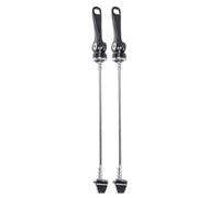 Essieu de vélo à dégagement rapide, 1 paire de broches et arrière, fonction de levier à came lisse, résistance structurelle améliorée, pour réparation d'entretien quotidien, 2,2 kg
