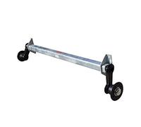 Essieu Non freiné 750 kg - Largeur 1070 mm - VG7 - Suspension en Caoutchouc pour remorque légère