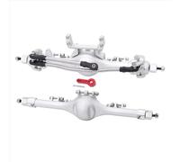 essieu RC Compatible avec Axial pour SCX10 II 90046 90047 1/10 Pièces De Mise À Niveau Et De Modification pour Voiture À Chenilles RC, Essieux Droits Avant Et Arrière Complets