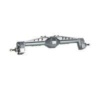 Essieu RC Pour Axial Pour Capra 1.9 Pour UTB AXI03004 1/10 RC Voiture Essieu Chenille En Aluminium CNC 7075 Essieu Avant Arrière À Portique Pour Buggy RC(Gray,Rear Axle)