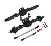 Essieu Rc Pour Axial Pour SCX10 II 90046 90047 1/10 Boîtier Plastique Pour Différentiel Avant Arrière Avec Support De Servo Pièces Mise À Niveau Voiture Chenilles RC