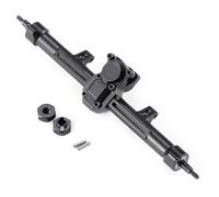 Essieu RC Pour Axial Pour SCX24 1/24 RC Crawler Voiture Pièces Mise À Niveau : Essieux Avant Et Arrière En Alliage D'aluminium Essieu Central 6x6 Noir(Middle Axle)