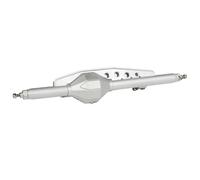 Essieu RC Pour Axial Pour Wraith 90018 RR10 Bomber Pour Capra 1.9UTB SMT10 1/10 RC Chenille Arceau Cage Bricolage Aluminium Diamant Essieu Ensemble Mises À Niveau Pièces(Silver,Rear)