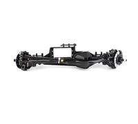 Essieu RC Pour Axial RBX10 Pour Ryft 1/10 RC Crawler Car Upgrade Parts Accessories Metal Complete Front And Rear Essieu(Black,Front)