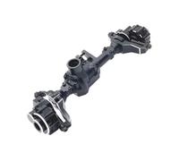 Essieu RC Pour HuangBo R1001 R1002 R1003 1/10 Boîtiers D'essieu Avant Arrière En Métal Améliorés Coupelles Avant Et Arrière C Pour Siège 3 Pièces De Voiture Télécommandée(Black,Front)