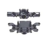 Essieu RC Pour HuangBo ZP1001 ZP1002 ZP1003 ZP1004 1/10 Boîtiers D'essieu Avant Arrière En Métal Pièces De Voiture Radiocommandée Traitement CNC(Black)