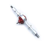 Essieu RC Pour WPL C14 C24 C54 C74 C74-1 Naughty Dragon Essieu Avant Et Arrière En Métal Accessoires De Modification Et De Mise À Niveau(Red,Rear)