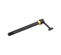 Essieu traversant à dégagement rapide en alliage d'aluminium pour vélos de montagne et de route, axe de moyeu avant de 12 mm de diamètre avec joint de régulation en cuivre, compatible avec les cadres