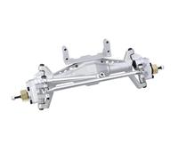 Essieu Voiture RC Compatible avec Axial pour Capra UTB18 1/18 Pièces De Mise À Niveau pour Voitures Télécommandées en Alliage Essieux Avant Et Arrière avec Support De Servo