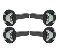 Essieux à moyeu et bras pour remorque de quad, 4 goujons, entraxe de 100 mm, 35