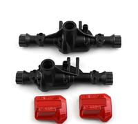 Essieux Avant ArrièRe Rc Compatible Avec Traxxas TRX4 Boîtier D'essieu Avant Et Arrière En Métal Avec Couvercle Différentiel, Pièces De Mise À Niveau Pour Voiture Sur Chenilles 1/10 RC