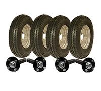 Essieux jumelés 4.80/4.00-8 Kit de remorque à grande vitesse légale pour la route Roues et moyeux d'essieux