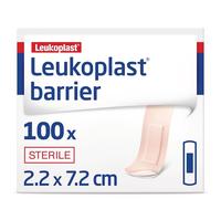 Essity Leukoplast Barrier 100 Pansements Adhésifs Imperméables 2,2 x 7,2 cm