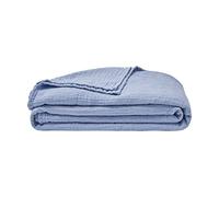 ESSIX Couvre lit uni en Gaze de Coton, Jazzy