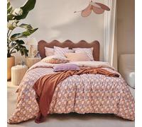 Essix Housse de Couette en Percale de Coton, 200 x 200 cm, Love Story