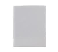Essix - Housse de couette Royal Line Percale de Coton Gris Perle 220 x 240 cm