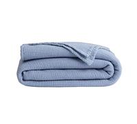 Essix Plaid uni en Gaze de Coton, Caresse, 130x170cm