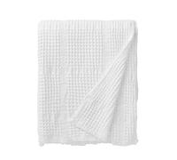 ESSIX Plaid uni en Jacquard de Coton, Yogi, 130x170cm