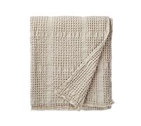 ESSIX Plaid uni en Jacquard de Coton, Yogi, 130x170cm