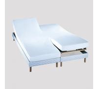 Essix - Protège-matelas Molleton Molleton 220g 2 x 80 x 200 cm