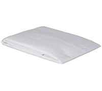 ESSIX - Taie de traversin Unie en Satin de Coton, Triumph Line - 43 x 230 cm - Blanc - Satin de Coton - 80 Fils/cm² - Entretien Facile