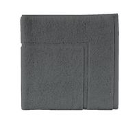 Essix - Tapis de Bain Aqua Coton Ardoise 60 x 60 cm