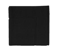 Essix - Tapis de Bain Aqua Coton Noir 60 x 60 cm