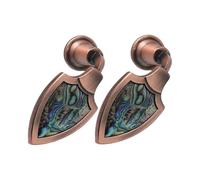 ESSMOKO Embrasse pour Rideaux Crochet de Rideau en Alliage de Zinc Style Nordique Bronze