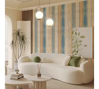 ESSMOKO Papier peint autocollant 3D en PVC imperméable motif grain de bois rétro pour restaurant café magasin salon rénovation de meubles